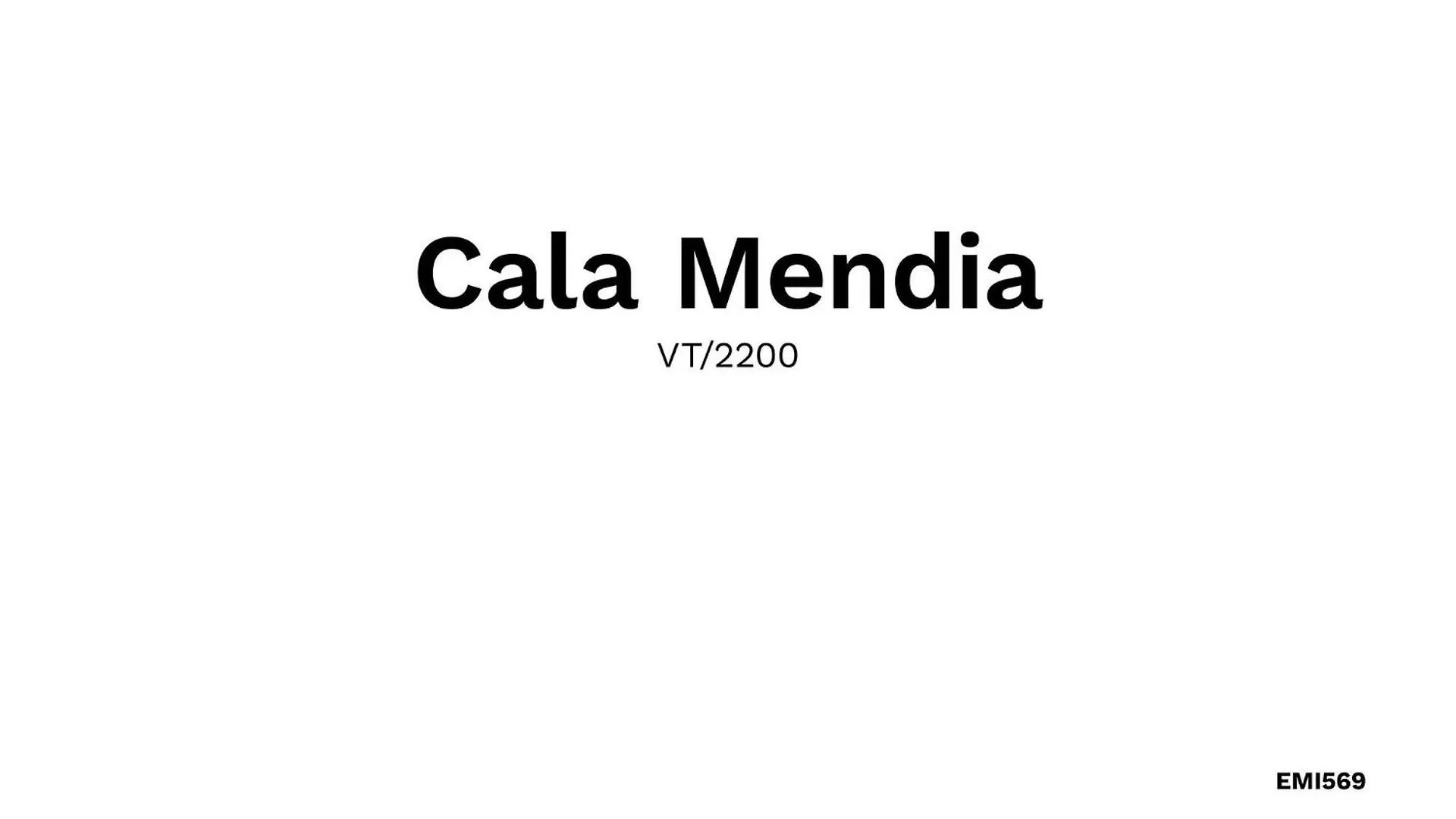 Holiday home Mendia Playa Villa Cala Mandia